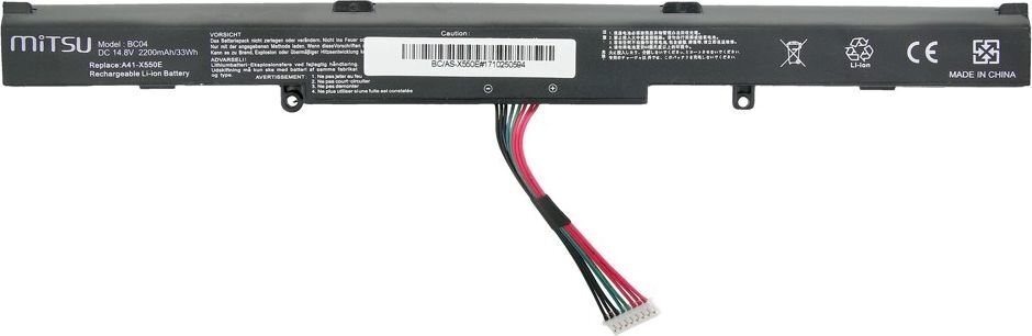 Mitsu BC / AS-X550E hinta ja tiedot | Kannettavien tietokoneiden akut | hobbyhall.fi