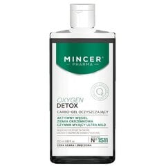 Syväpuhdistava kasvojenpuhdistusaine Mincer Pharma Oxygen Detox Nr.1511 250 ml hinta ja tiedot | Kasvojen puhdistusaineet | hobbyhall.fi