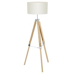 EGLO Lattiavalaisin Lantada, beige, 150 cm. hinta ja tiedot | Lattiavalaisimet | hobbyhall.fi