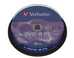 DVD+R Verbatim 43666 hinta ja tiedot | Vinyylilevyt, CD-levyt, DVD-levyt | hobbyhall.fi