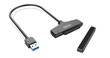 Sovitin Unitek Y-1096, USB 3.0 - SATA hinta ja tiedot | Adapterit | hobbyhall.fi