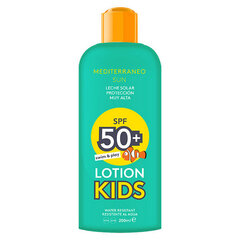 Aurinkovoide Lapset Swim & Play Mediterraneo Sun SPF 50, 200 ml hinta ja tiedot | Aurinkovoiteet | hobbyhall.fi