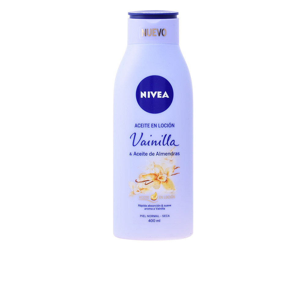 Manteli ja vaniljaöljy voide Nivea, 400 ml hinta ja tiedot | Vartalovoiteet ja -emulsiot | hobbyhall.fi