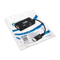 Nanocable DisplayPort - VGA/DVI/HDMI-sovitin hinta ja tiedot | Adapterit | hobbyhall.fi