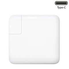 CP Apple 61W USB-C -virtalähde yleiskäyttöisellä C-pistokkeella MacBook Pro 13 A1718 MNF72LL/A (OEM) hinta ja tiedot | CP Videokamerat ja tarvikkeet | hobbyhall.fi