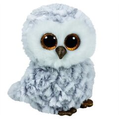 Vanerilelu TY Beanie Boos OWLETTE harmaa pöllö, 15 cm, 37201 hinta ja tiedot | Pehmolelut | hobbyhall.fi