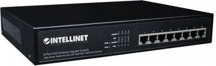 Intellinet Gigabit switch muunnin 8X 10/100/1000 RJ45 PoE+ 140W 19" teline hinta ja tiedot | Intellinet Network Solutions Reitittimet ja tukiasemat | hobbyhall.fi