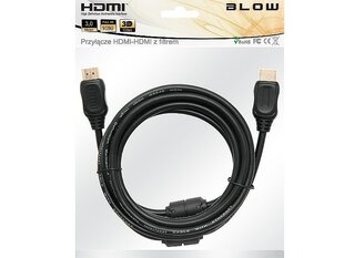 HDMI - HDMI 1.4 kaapeli 3m hinta ja tiedot | Blow Televisiot ja lisätarvikkeet | hobbyhall.fi