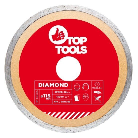 -Diamond Disc 115mm keraamiset laatat hinta ja tiedot | Hiomakoneet | hobbyhall.fi