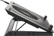 Genesis Laptop Cooling Pad OXID 450 Blac hinta ja tiedot | Kannettavien tietokoneiden lisätarvikkeet | hobbyhall.fi