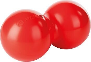Pure2Improve Duo-Ball Pro Pressure Pointer hierontapallo, punainen hinta ja tiedot | Hierontatuotteet | hobbyhall.fi