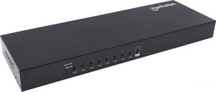 HDMI/USB KVM-kytkin 8x1 Full HD 1080p Manhattan 152785 hinta ja tiedot | Manhattan Tietokoneet ja pelaaminen | hobbyhall.fi