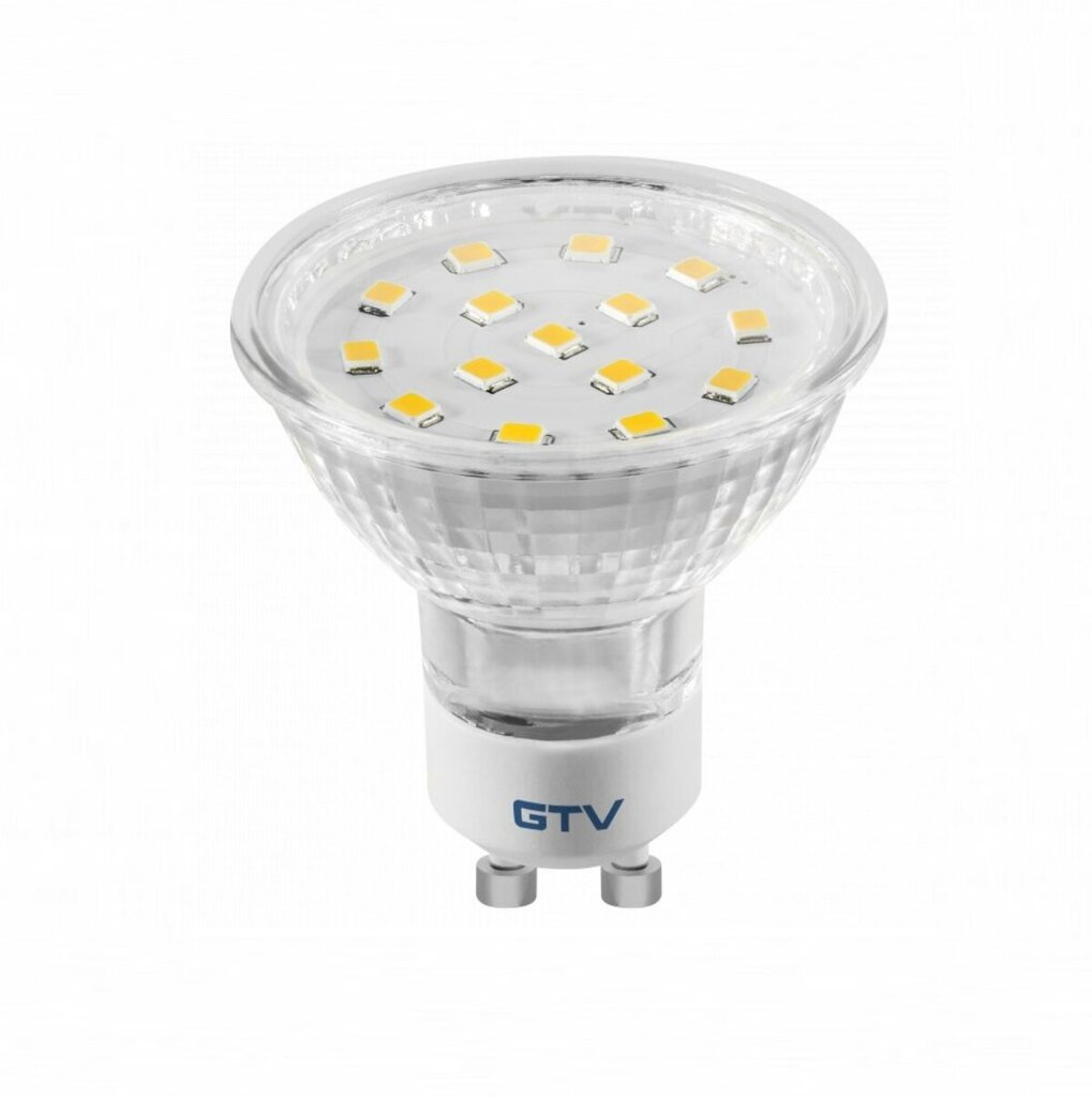 GTV LED GU10 lamppu 4W , 230V , 3000K , 320lm , 120° hinta ja tiedot | Lamput | hobbyhall.fi