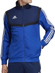 Miesten takki Adidas Tiro 19 DT5266, sininen hinta ja tiedot | Jalkapallovaatteet ja -varusteet | hobbyhall.fi