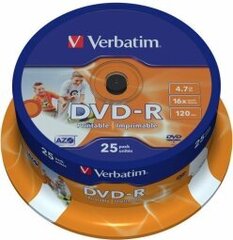 DVD-levyt Verbatim 43538 hinta ja tiedot | Vinyylilevyt, CD-levyt, DVD-levyt | hobbyhall.fi