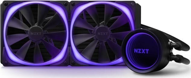 NZXT AIO Liquid Cooler With Aer RGB Krak hinta ja tiedot | Tietokoneen tuulettimet | hobbyhall.fi