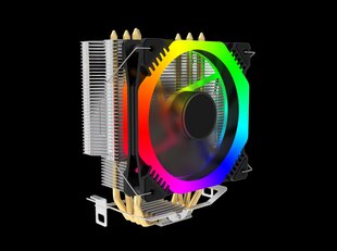 GEMBIRD CPU-HURACAN-RGB-X120 hinta ja tiedot | Tietokoneen tuulettimet | hobbyhall.fi