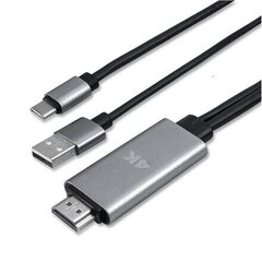 4smarts Lightning – HDMI 1,8 m hinta ja tiedot | Kaapelit ja adapterit | hobbyhall.fi