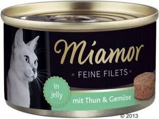 Miamor kissanruokasäilykkeet tonnikalaa, 100 g hinta ja tiedot | Miamor Lemmikit | hobbyhall.fi
