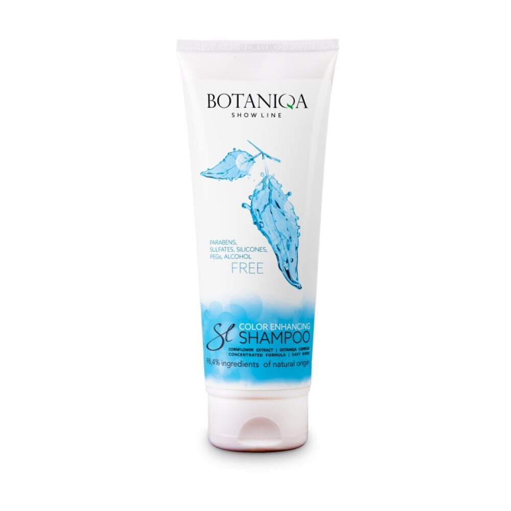 Botaniqa Show Line Color Enhancing shampoo koirille 250ml hinta ja tiedot | Shampoot ja hoitoaineet lemmikeille | hobbyhall.fi