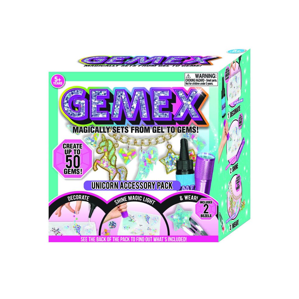 Gemex Unicorn -korujen valmistussarja hinta ja tiedot | Kehittävät lelut | hobbyhall.fi