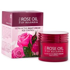 Kosteuttava yövoide kasvoille ruusuöljyllä Bulgarian Biofresh Rose Regina Roses 50 ml hinta ja tiedot | Kasvovoiteet | hobbyhall.fi