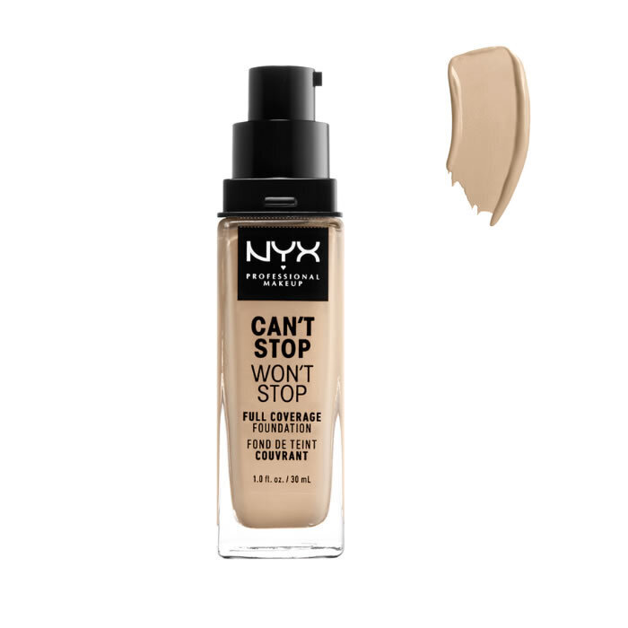 NYX Make-up Cream Can't Stop Won't Stop Nude, 30 ml hinta ja tiedot | Meikkivoiteet ja puuterit | hobbyhall.fi