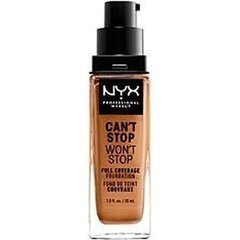 NYX Make-up Cream Can't Stop Won't Stop Golden, 30 ml hinta ja tiedot | Meikkivoiteet ja puuterit | hobbyhall.fi