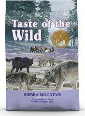 Viljaton kuivaruoka koirille. Makuna Wild Sierra Mountain, jossa mukana lammasta, 5,6 kg hinta ja tiedot | Taste Of The Wild Lemmikit | hobbyhall.fi