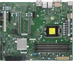 Supermicro X11SCA Intel C246 LGA 1151 (Socket H4) ATX-järjestelmäpiiri hinta ja tiedot | SuperMicro Tietokoneen komponentit | hobbyhall.fi