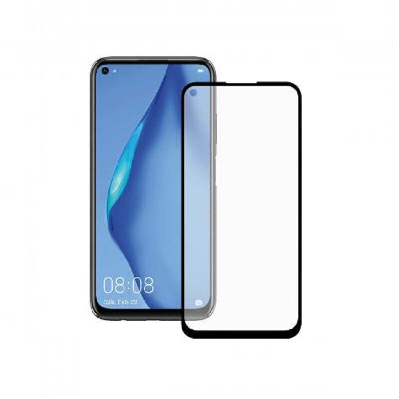 Huawei P40 2.5D Tempered Screen Glass By Ksix Must hinta ja tiedot | Näytönsuojakalvot ja -lasit | hobbyhall.fi