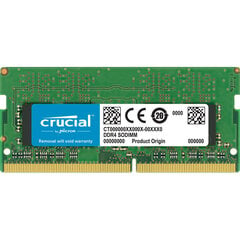 RAM Crucial RAM, DDR4, 16GB, SO DIMM , 260-PIN hinta ja tiedot | Crucial Tietokoneen komponentit | hobbyhall.fi