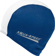 Aqua-Speed 15 091 uimalakki, sininen/valkoinen, polyesteri hinta ja tiedot | Uimalakit | hobbyhall.fi