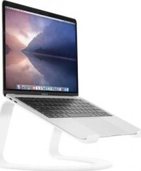 Twelve South Curve SE, sopii MacBookille - valkoinen pöytäteline kannettaville tietokoneille hinta ja tiedot | Kannettavien tietokoneiden lisätarvikkeet | hobbyhall.fi