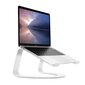 Twelve South Curve SE, sopii MacBookille - valkoinen pöytäteline kannettaville tietokoneille hinta ja tiedot | Kannettavien tietokoneiden lisätarvikkeet | hobbyhall.fi