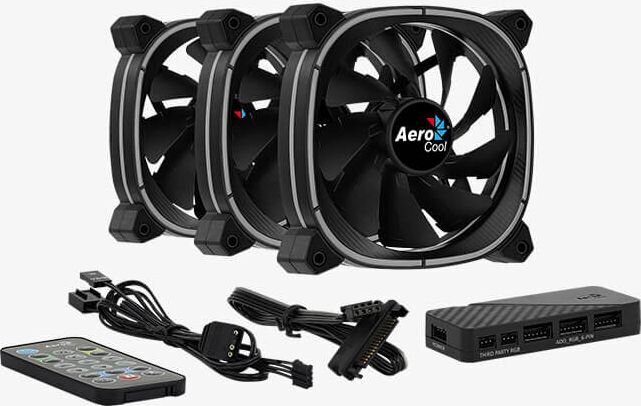 Aerocool ACF3-AT10217.02 hinta ja tiedot | Tietokoneen tuulettimet | hobbyhall.fi