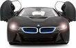 -BMW i8 RASTAR 1:14 RTR - musta hinta ja tiedot | Poikien lelut | hobbyhall.fi