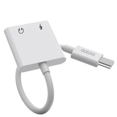 -Dudao USB Type C - USB Type C / 3.5mm mini jack kuulokesovitin ääni ja lataus valkoinen (L13T valkoinen) hinta ja tiedot | Puhelinkaapelit | hobbyhall.fi