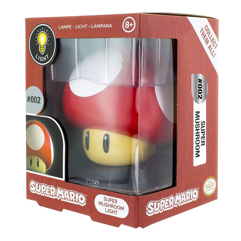 Paladone Super Mario Super Mushroom hinta ja tiedot | Pelien oheistuotteet | hobbyhall.fi