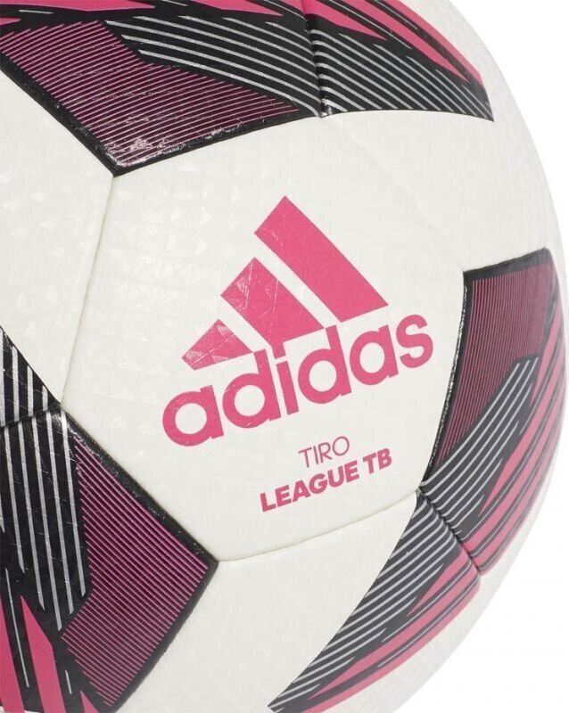 Jalkapallo adidas Tiro League TB FS0375, valkoinen/vaaleanpunainen hinta ja tiedot | Jalkapallot | hobbyhall.fi
