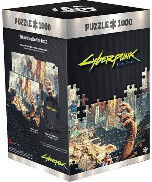 Jigsaw Cyberpunk 2077: Käsi, 1000 d. hinta ja tiedot | Palapelit | hobbyhall.fi