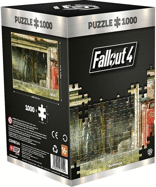 Puzzle Fallout 4 Garage, 1000 kpl. hinta ja tiedot | Palapelit | hobbyhall.fi