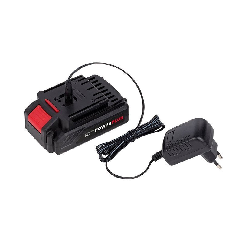 Akkuporakone 20 V 1xLi-Ion POWC1071 POWERPLUS C hinta ja tiedot | Akkuporakoneet ja ruuvinvääntimet | hobbyhall.fi