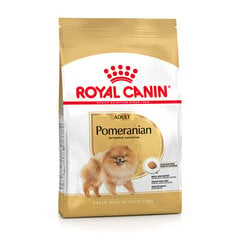 ROYAL CANIN kuivaruoka aikuisille Pomeranian spitz Pomeranian Adult, 1,5 kg hinta ja tiedot | Koiran kuivaruoka | hobbyhall.fi