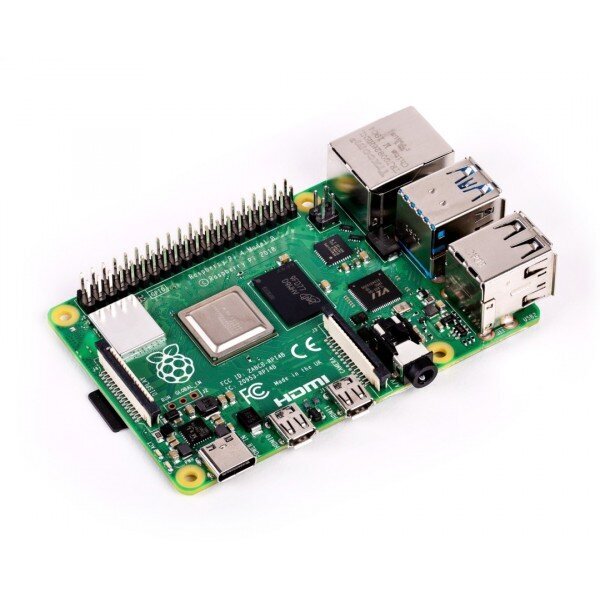 Vadelma Pi 4B WiFi 8GB RAM paketti tarvikkeineen - dual tuuletin tapauksessa hinta ja tiedot | Mikrokontrollerit | hobbyhall.fi