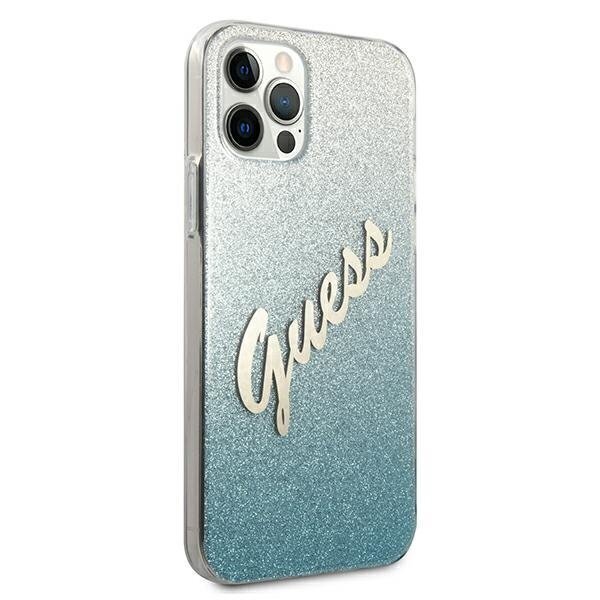 Guess GUHCP12LPCUGLSBL -kotelo, yhteensopivuus iPhone 12 Pro Max, sininen hinta ja tiedot | Puhelimen kuoret ja kotelot | hobbyhall.fi