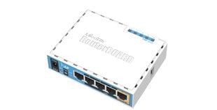 Reititin Mikrotik hAP White Power over Ethernet (PoE) hinta ja tiedot | MikroTik Tietokoneet ja pelaaminen | hobbyhall.fi