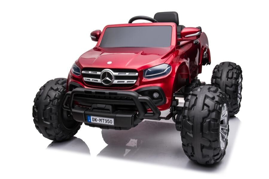 Mercedes DK-MT950 4x4 4x4 sähköauto lapsille, punainen hinta ja tiedot | Lasten sähköautot | hobbyhall.fi