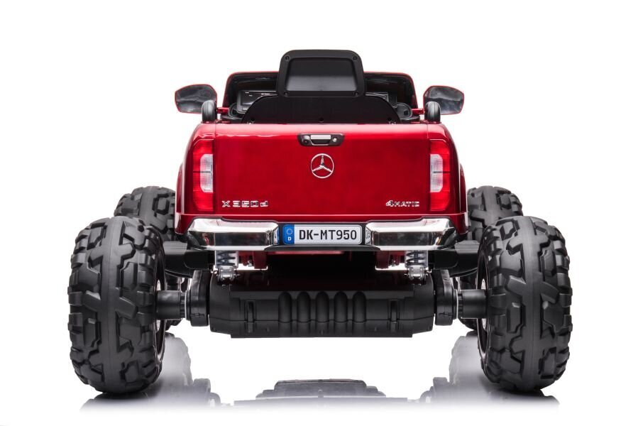 Mercedes DK-MT950 4x4 4x4 sähköauto lapsille, punainen hinta ja tiedot | Lasten sähköautot | hobbyhall.fi