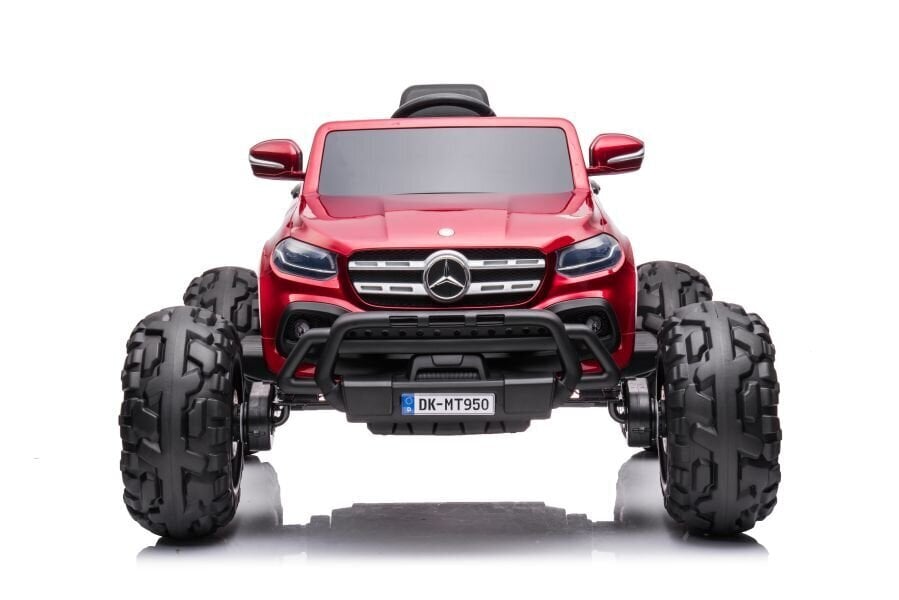 Mercedes DK-MT950 4x4 4x4 sähköauto lapsille, punainen hinta ja tiedot | Lasten sähköautot | hobbyhall.fi